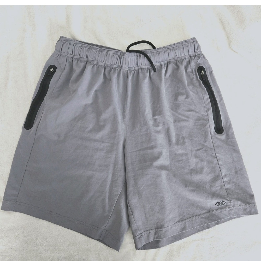 Men's Legends Shorts Gray Sz M Unlined Gym Running Workout Athletic Fitness